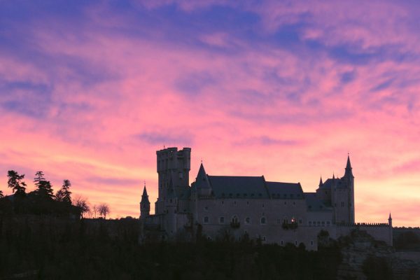 Atardecer Alcázar de Segovia