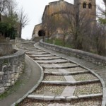 Subida a la iglesia del Salvador Sepúlveda